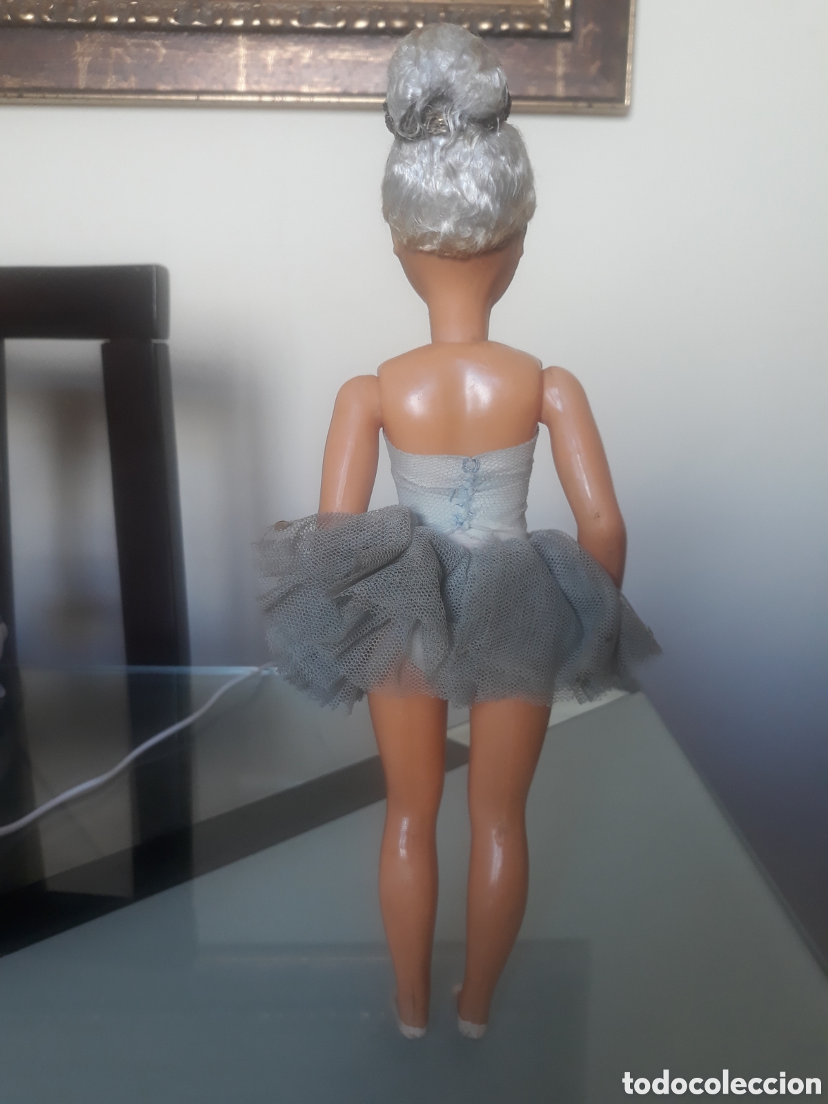 Mu&ntilde;ecas celuloide: Mu&ntilde;eca bailarina de celuloide, 29cm. - Foto 5
