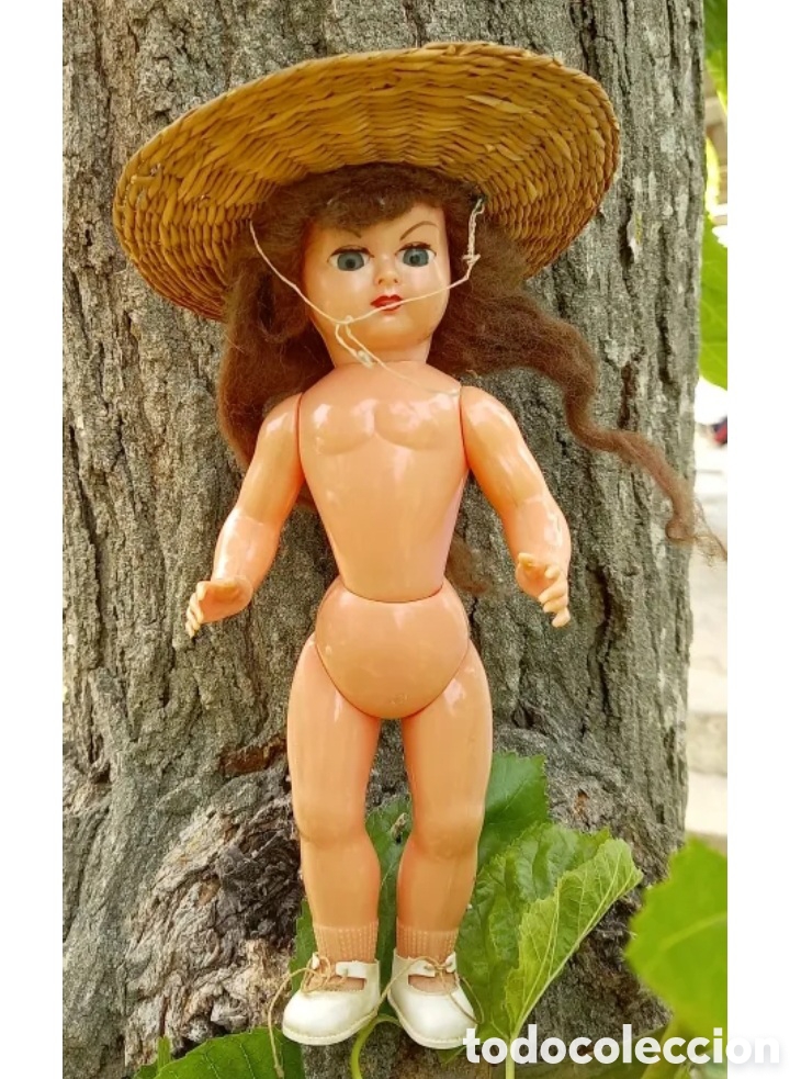 Mu&ntilde;ecas celuloide: MU&Ntilde;ECA ANTIGUA DE CELULOIDE ARTICULADA - Foto 1