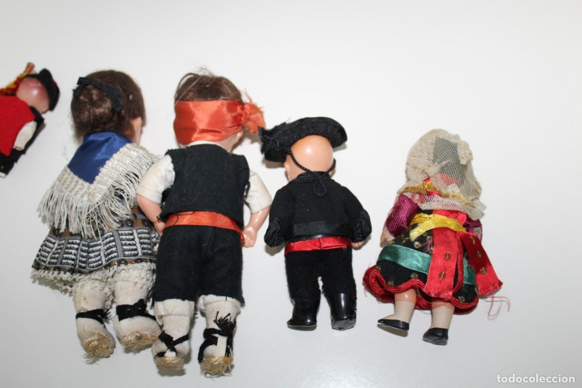 Mu&ntilde;ecas celuloide: LOTE DE MU&Ntilde;ECAS REGIONALES DE CELULOIDE - A&Ntilde;OS 60 - Foto 5