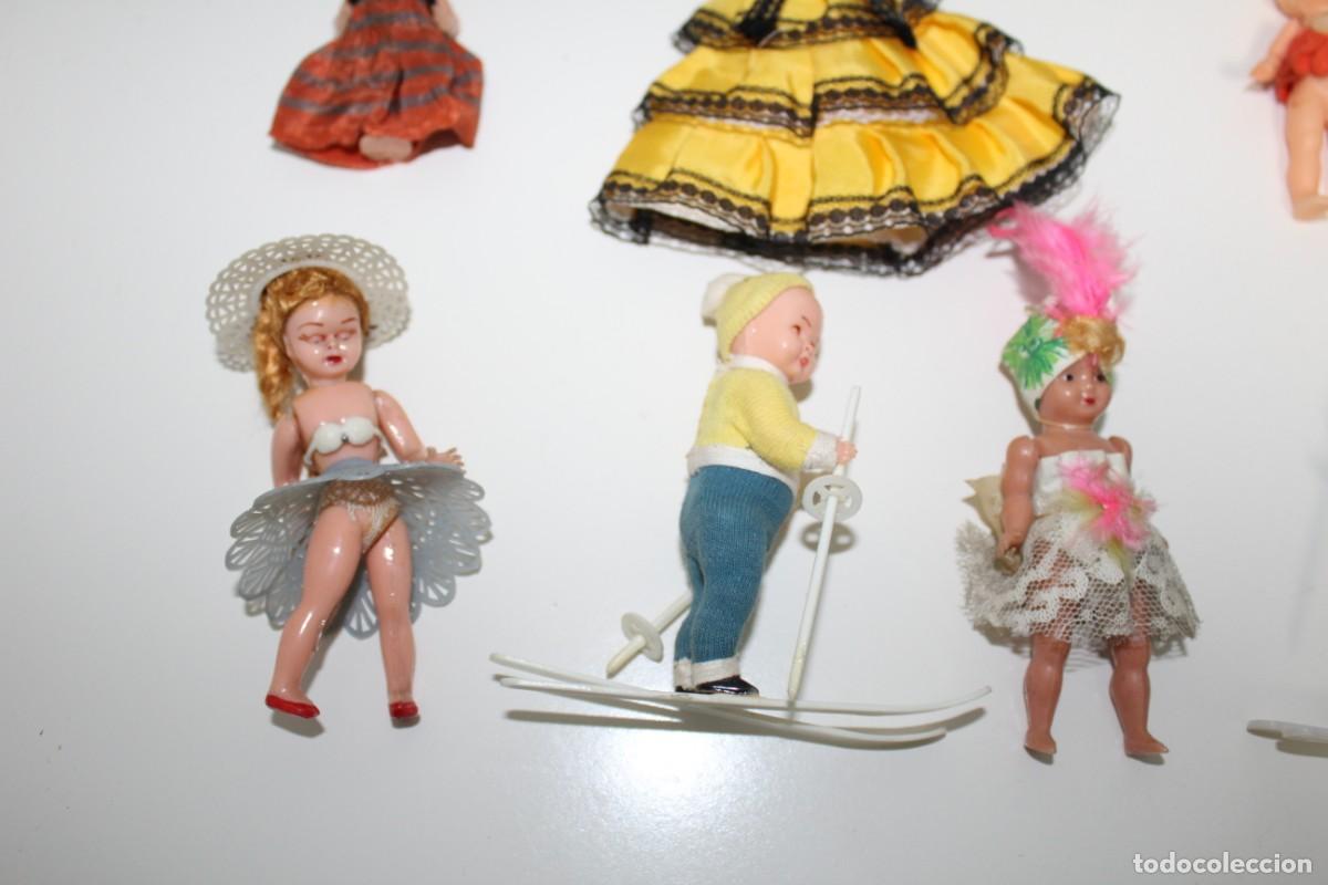 Mu&ntilde;ecas celuloide: LOTE DE MU&Ntilde;ECAS DE CELULOIDE - A&Ntilde;OS 60 - Foto 2