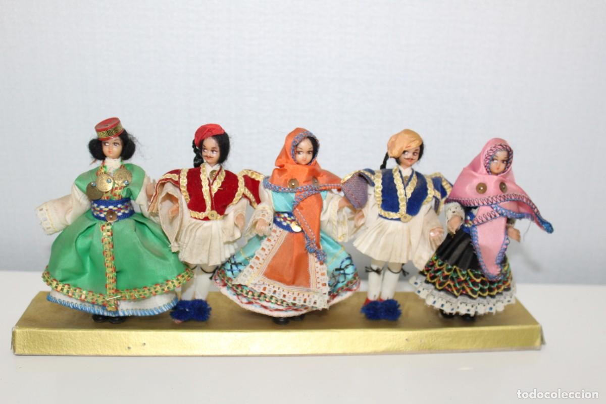 Mu&ntilde;ecas celuloide: LOTE DE MU&Ntilde;ECAS DE CELULOIDE PAISES - A&Ntilde;OS 60 - Foto 1
