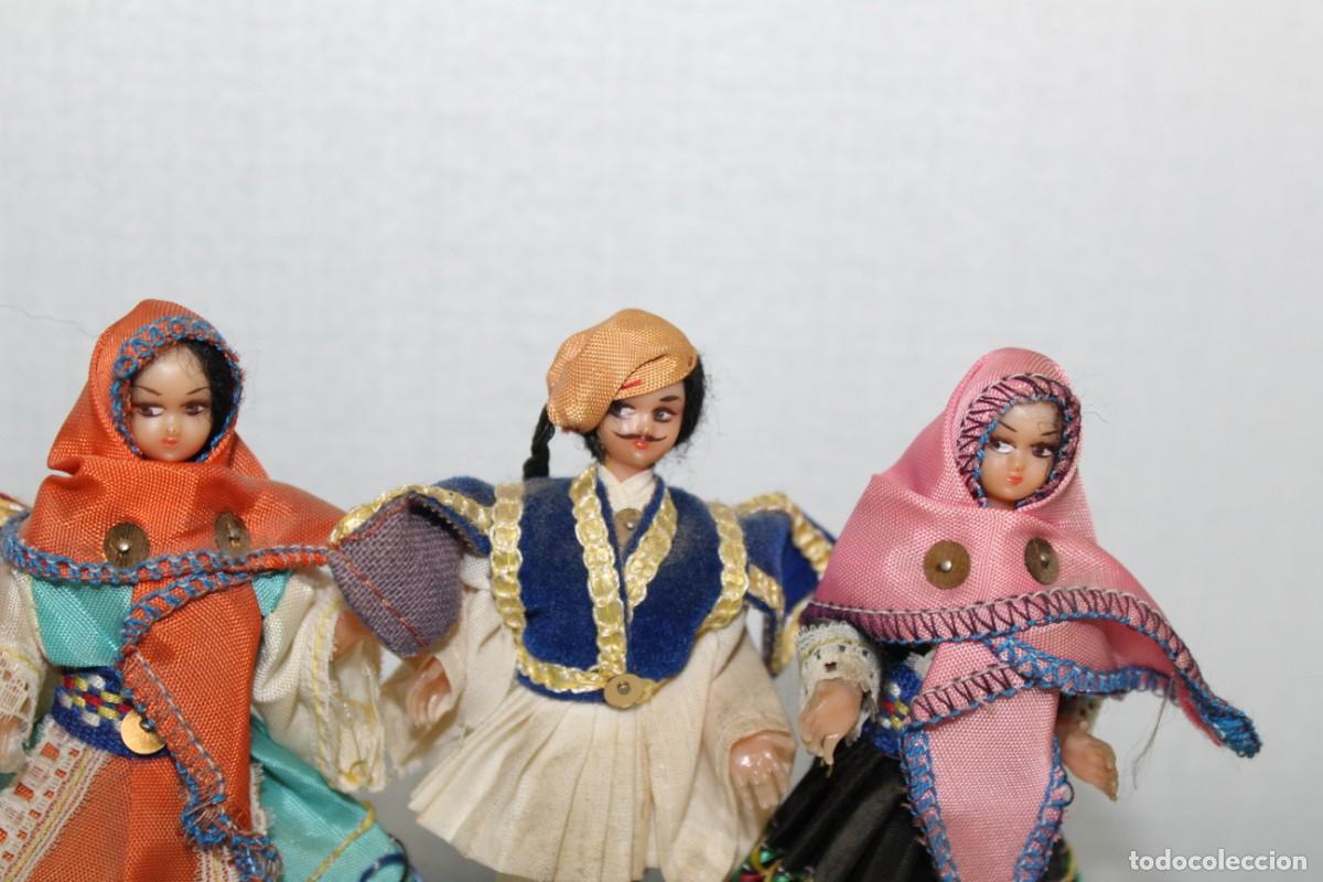 Mu&ntilde;ecas celuloide: LOTE DE MU&Ntilde;ECAS DE CELULOIDE PAISES - A&Ntilde;OS 60 - Foto 2