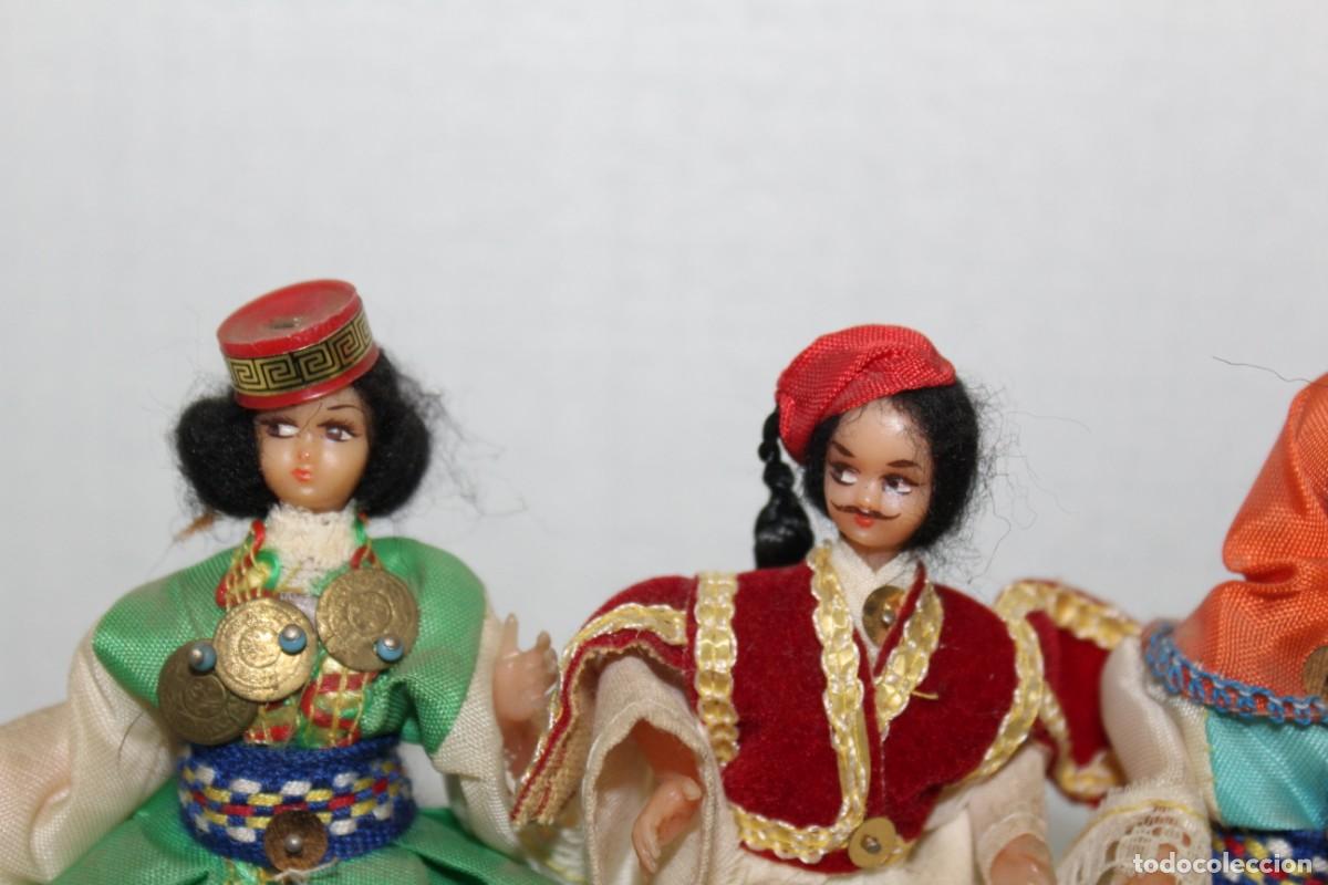 Mu&ntilde;ecas celuloide: LOTE DE MU&Ntilde;ECAS DE CELULOIDE PAISES - A&Ntilde;OS 60 - Foto 3