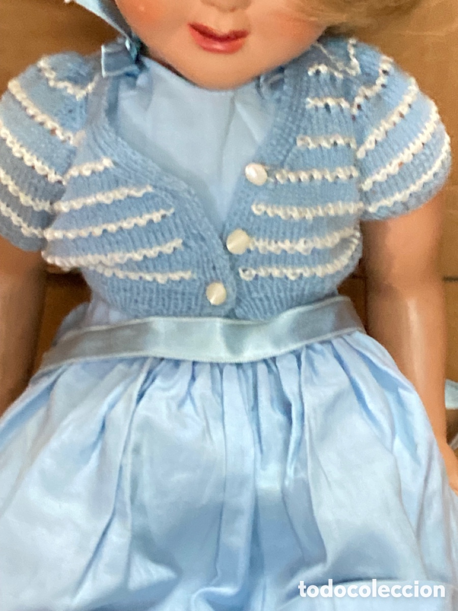 Mu&ntilde;ecas celuloide: MU&Ntilde;ECA PSE ANTIGUA A&Ntilde;OS 50 - Foto 3