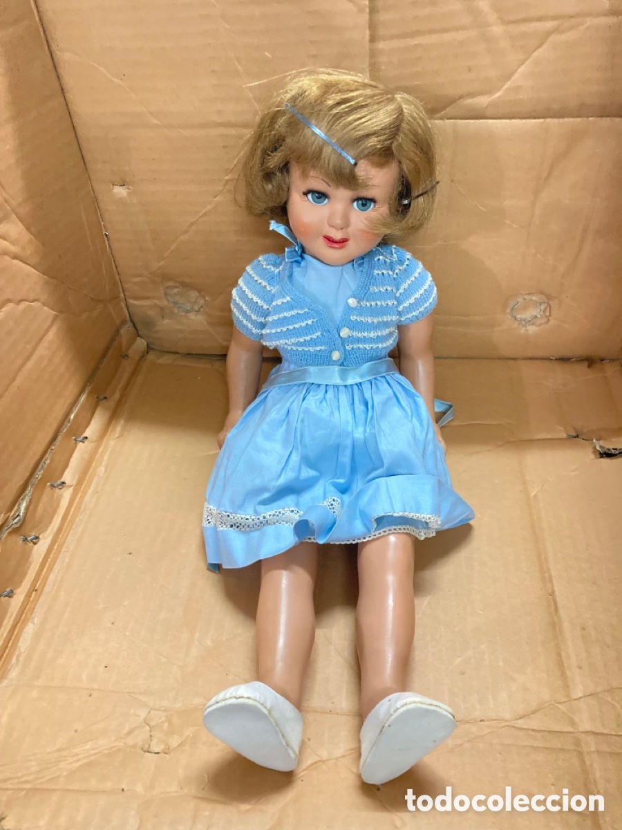 Mu&ntilde;ecas celuloide: MU&Ntilde;ECA PSE ANTIGUA A&Ntilde;OS 50 - Foto 1