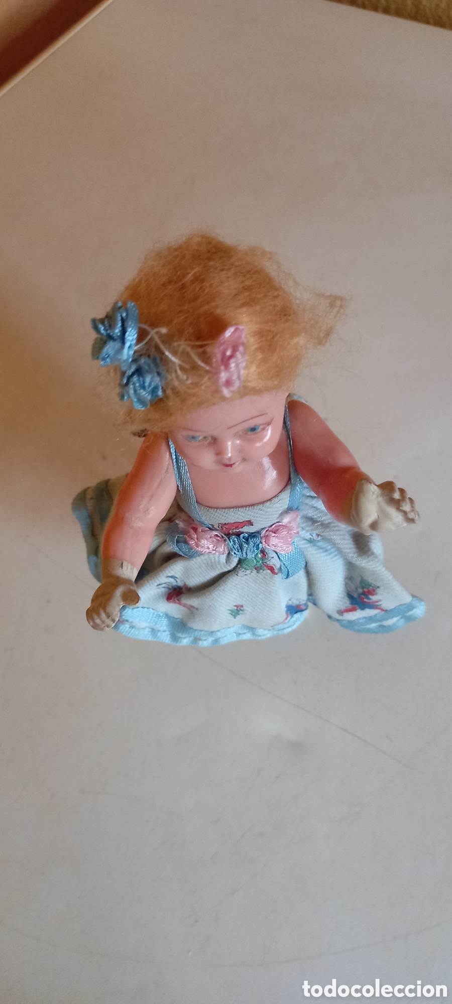 Mu&ntilde;ecas celuloide: ANTIGUA Y BONITA MU&Ntilde;ECA CREO QUE DE CELULOIDE - Foto 3