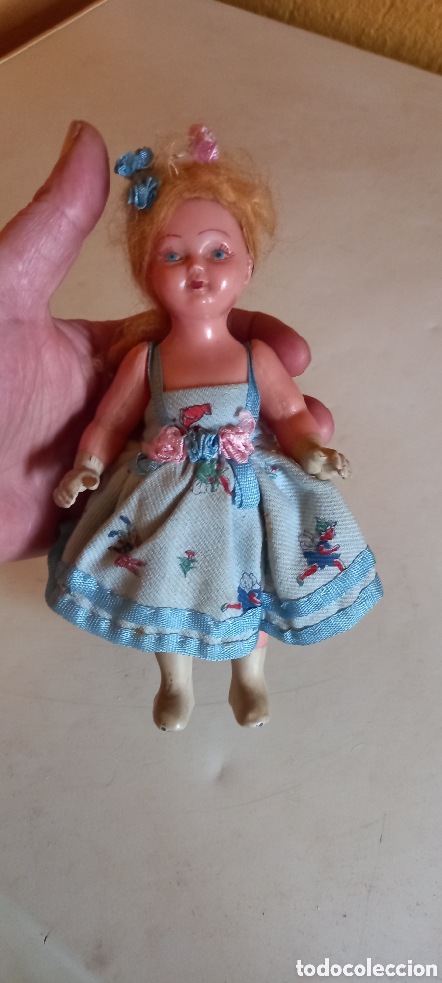 Mu&ntilde;ecas celuloide: ANTIGUA Y BONITA MU&Ntilde;ECA CREO QUE DE CELULOIDE - Foto 8