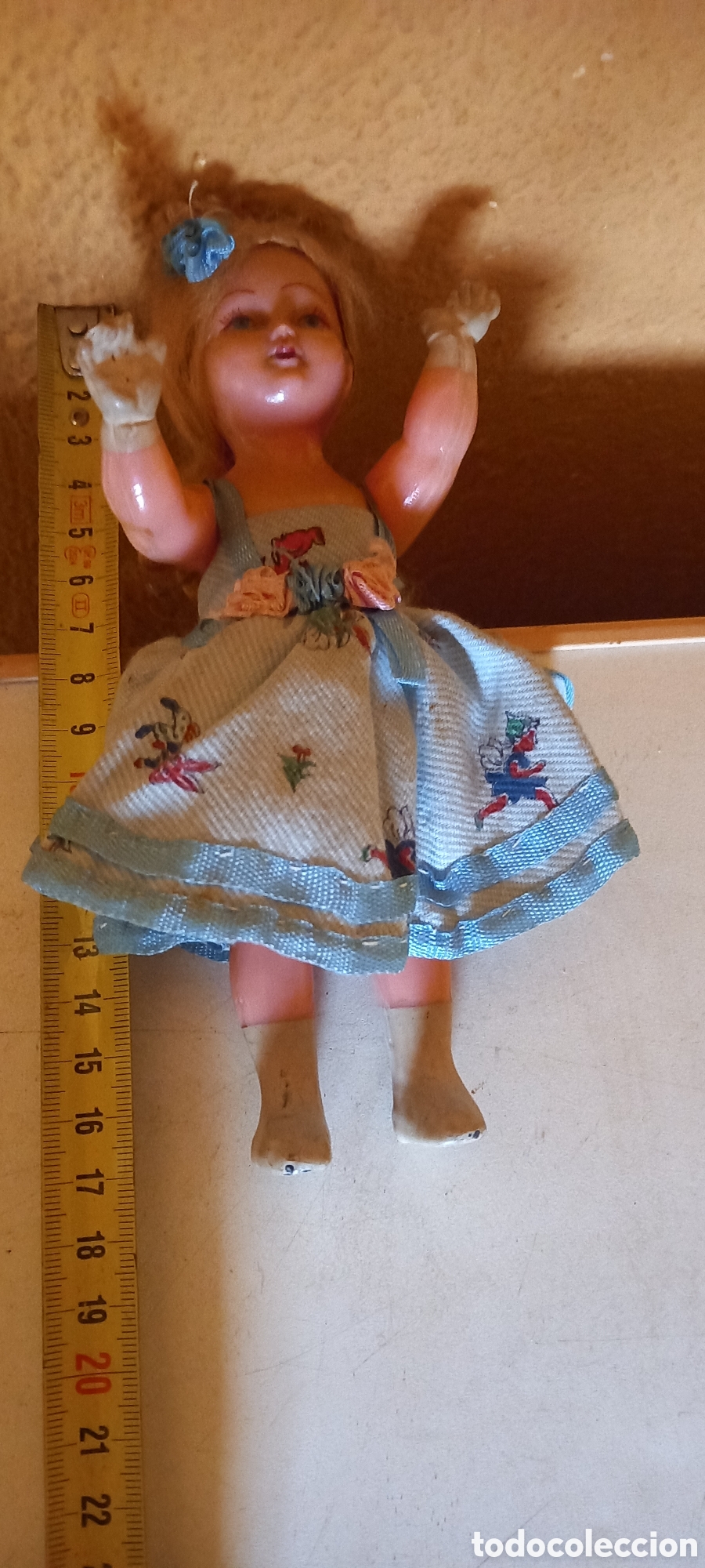 Mu&ntilde;ecas celuloide: ANTIGUA Y BONITA MU&Ntilde;ECA CREO QUE DE CELULOIDE - Foto 18