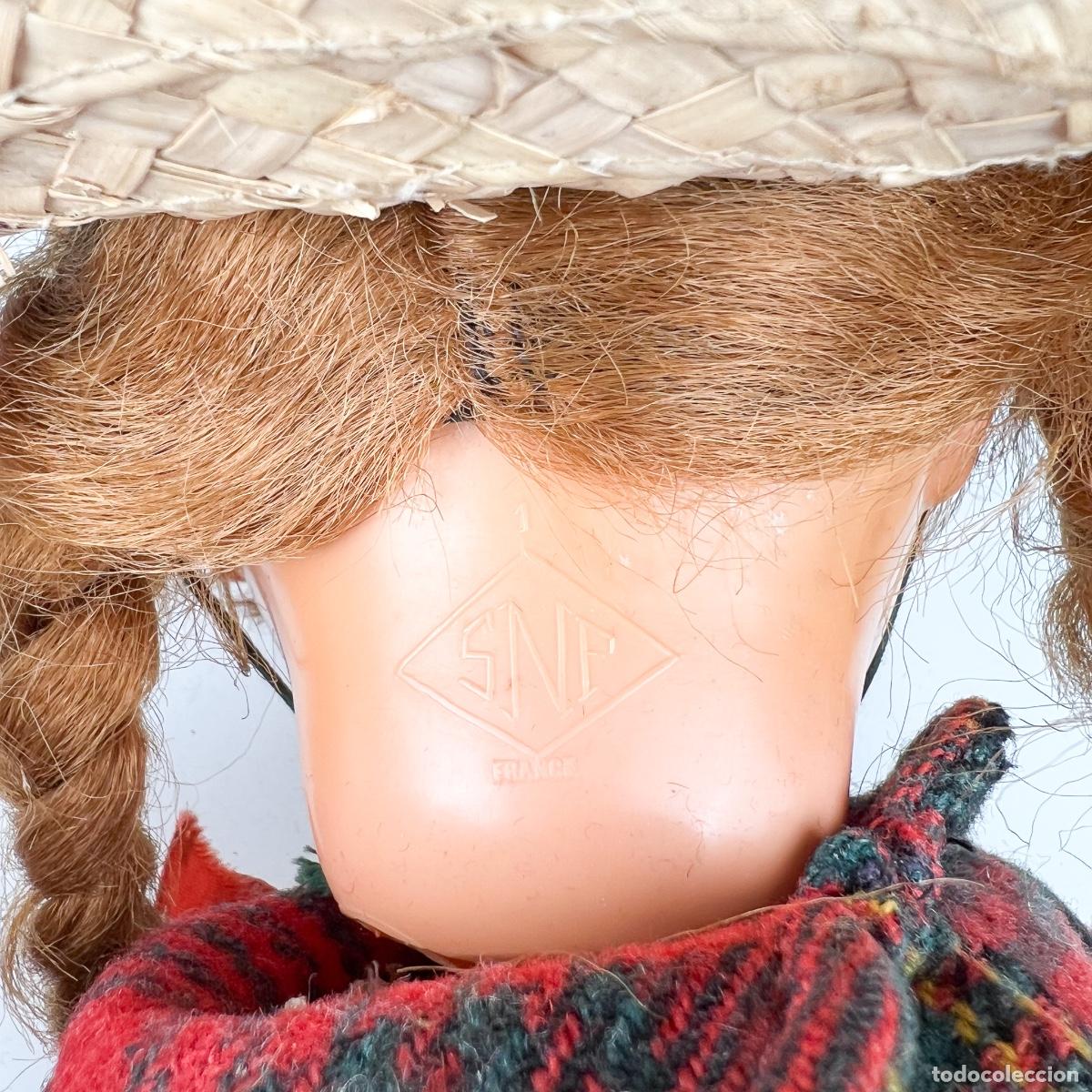 Mu&ntilde;ecas celuloide: Mu&ntilde;eca de Celuloide Francesa SNF, 1950s - Foto 2