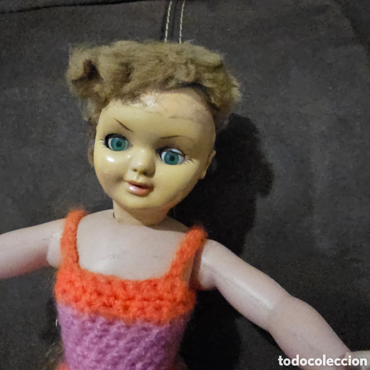 Mu&ntilde;ecas celuloide: ANTIGUA MU&Ntilde;ECA CELULOIDE A&Ntilde;OS 30 APROX - Foto 2