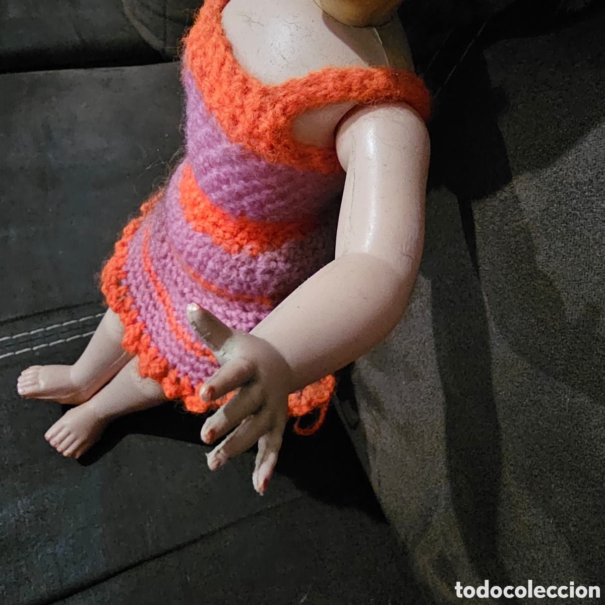 Mu&ntilde;ecas celuloide: ANTIGUA MU&Ntilde;ECA CELULOIDE A&Ntilde;OS 30 APROX - Foto 4