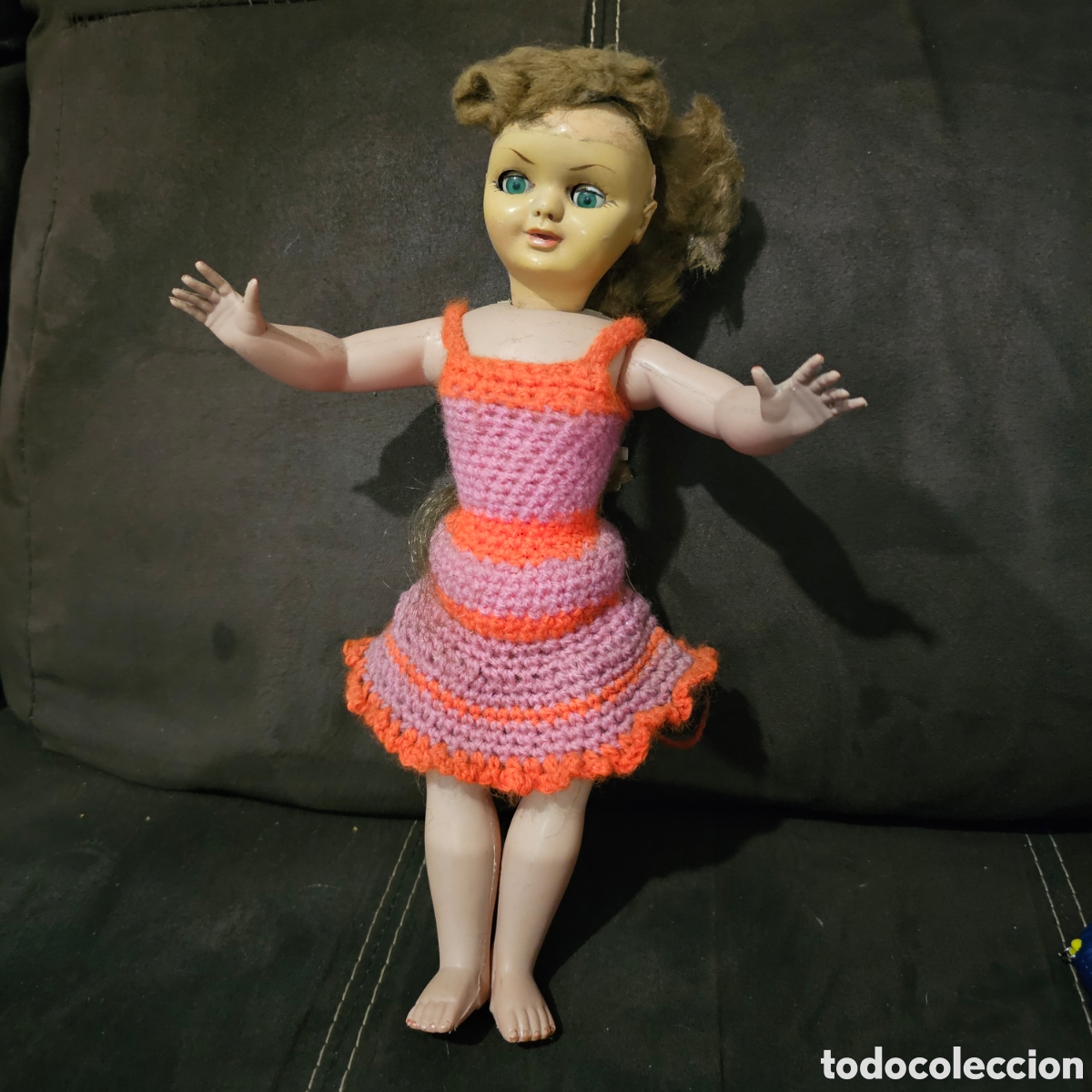 Mu&ntilde;ecas celuloide: ANTIGUA MU&Ntilde;ECA CELULOIDE A&Ntilde;OS 30 APROX - Foto 1