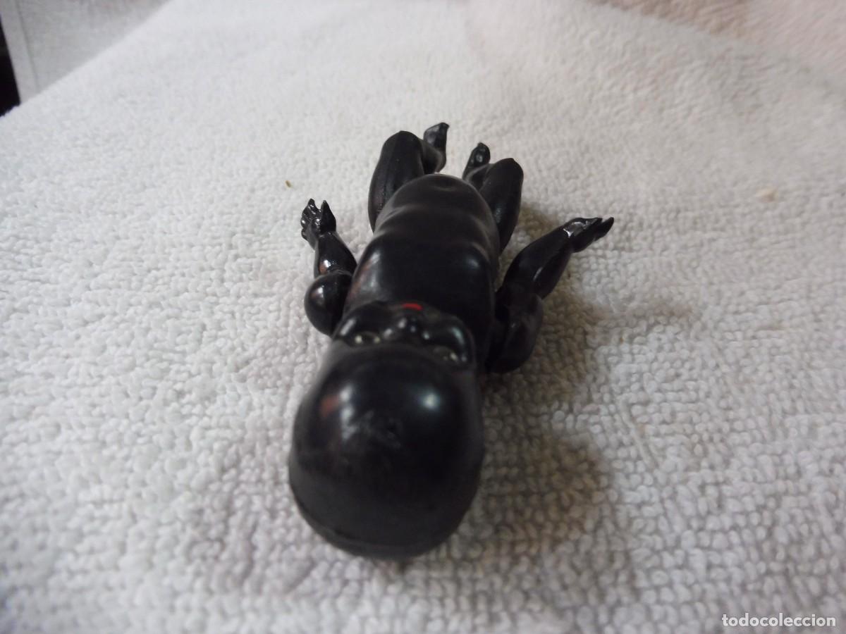 Mu&ntilde;ecas celuloide: Mu&ntilde;eca beb&eacute; celuloide o pl&aacute;stico duro negro 8 cm de alto sin marca - Foto 6