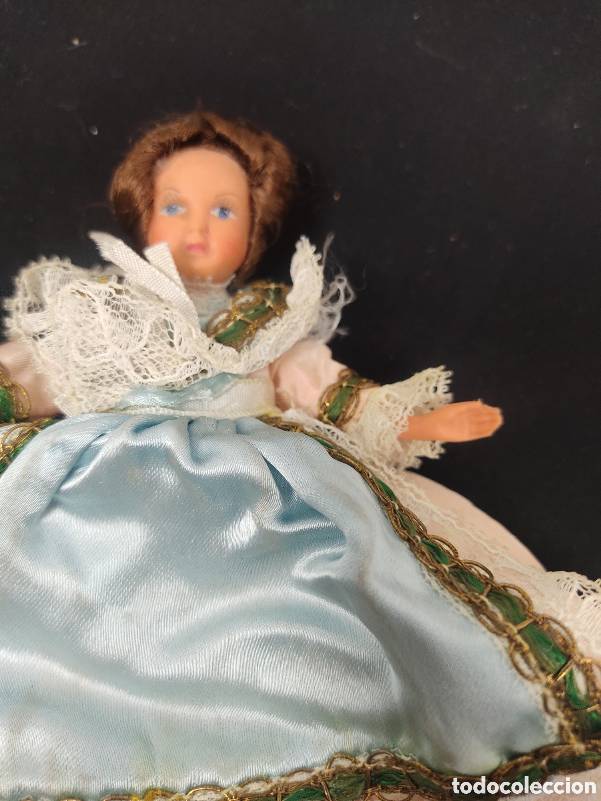 Mu&ntilde;ecas celuloide: Mu&ntilde;eca miniatura en pl&aacute;stico. 14 cms - Foto 3