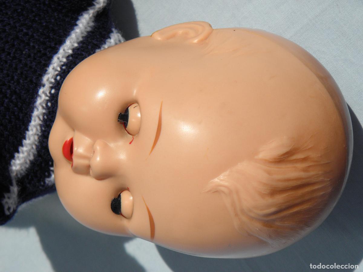 Mu&ntilde;ecas celuloide: Antiguo mu&ntilde;eco beb&eacute; de celuloide de marca OK Kader - Foto 5