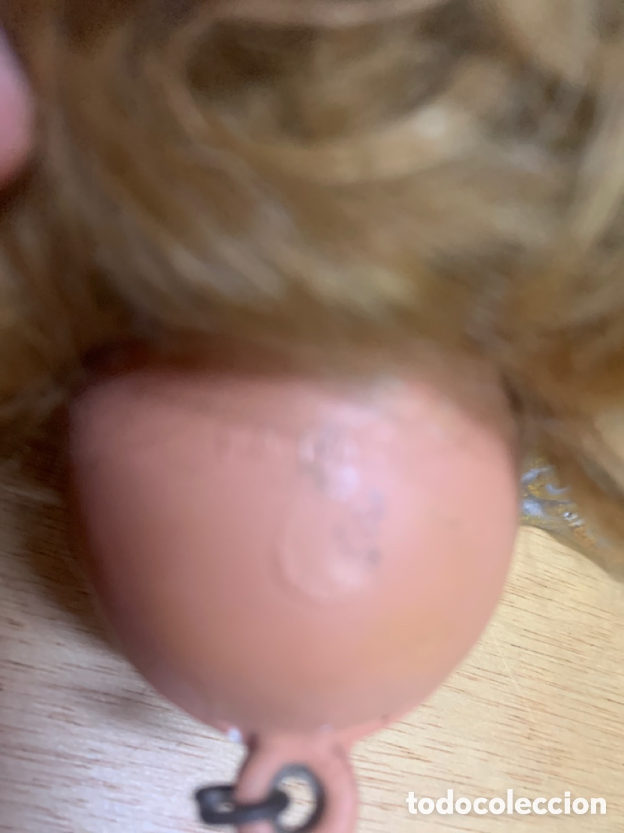Mu&ntilde;ecas celuloide: Antigua cabeza mu&ntilde;eca celuloide - Foto 6