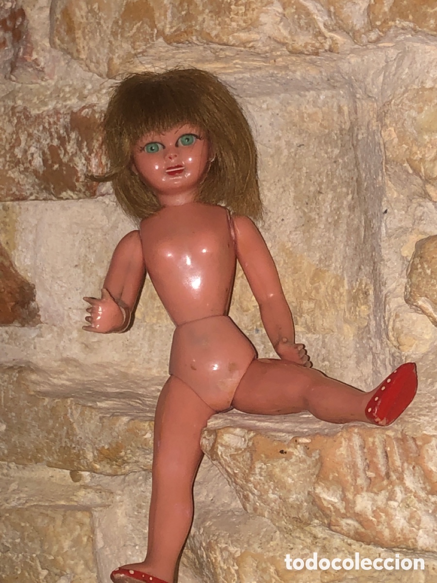 Mu&ntilde;ecas celuloide: Mu&ntilde;eca antigua celuloide - Foto 7