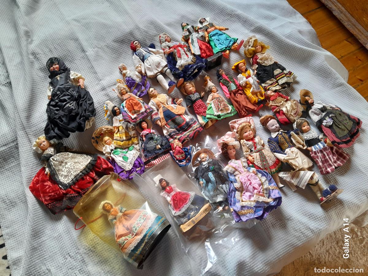 Mu&ntilde;ecas celuloide: COLECCI&Oacute;N DE MU&Ntilde;ECAS MINIATURA - Foto 1