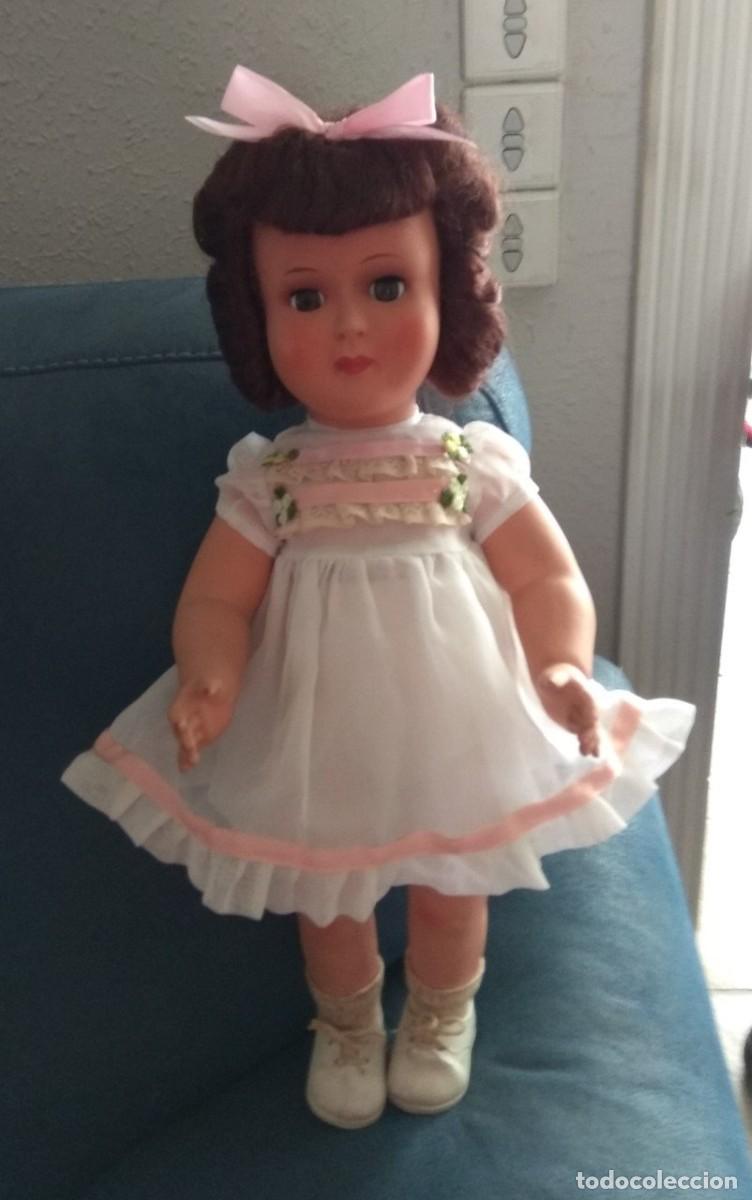 Mu&ntilde;ecas celuloide: MU&Ntilde;ECA BELGA DE MARCA UNICA 50 CM - Foto 4