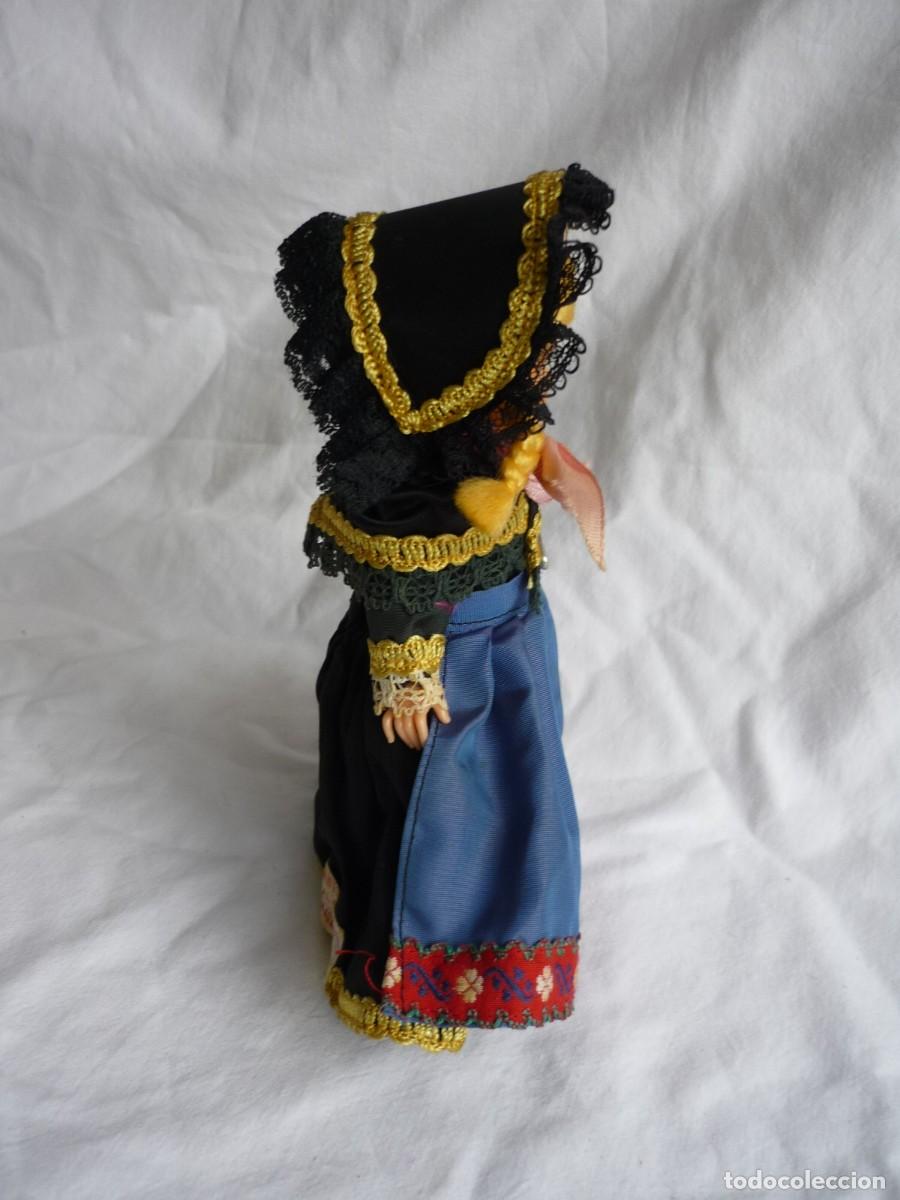 Mu&ntilde;ecas celuloide: Mu&ntilde;eca en celuloide ojos basculantes Dinamarca, rubia con coletas - Foto 5