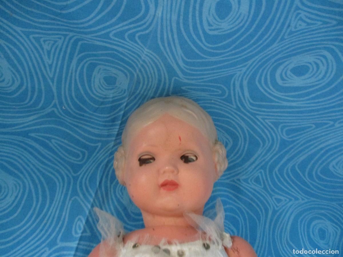 Mu&ntilde;ecas celuloide: ANTIGUA MU&Ntilde;ECA CELULOIDE PINTADA A MANO - Foto 15