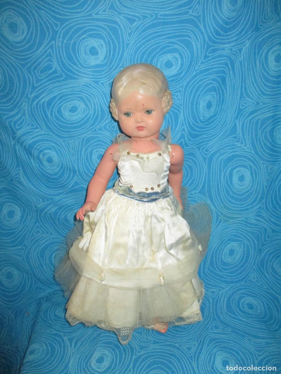 Mu&ntilde;ecas celuloide: ANTIGUA MU&Ntilde;ECA CELULOIDE PINTADA A MANO - Foto 24