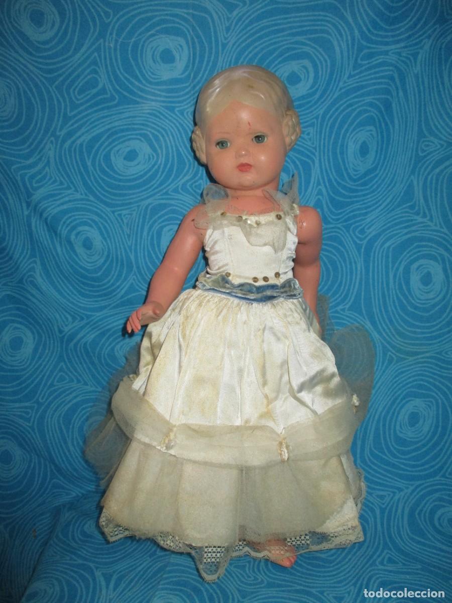 Mu&ntilde;ecas celuloide: ANTIGUA MU&Ntilde;ECA CELULOIDE PINTADA A MANO - Foto 25