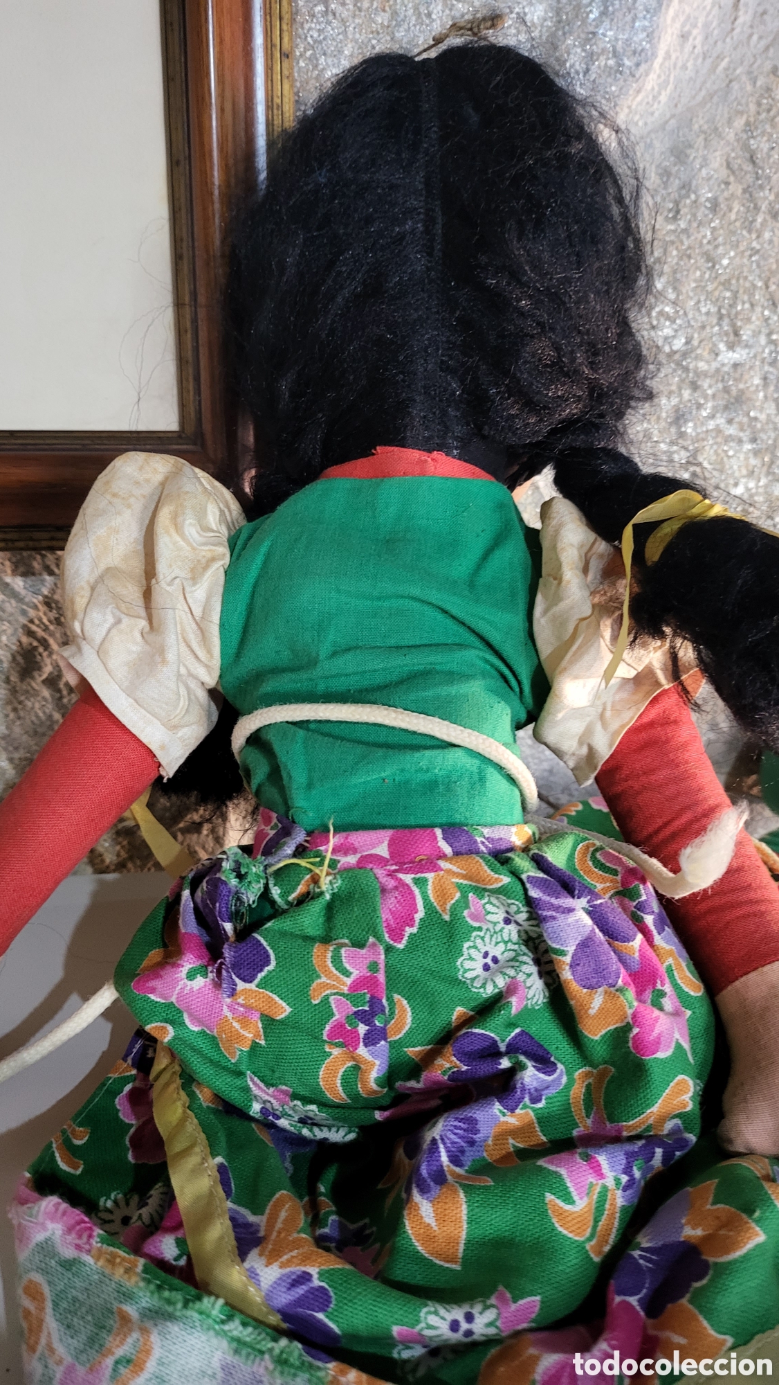 Mu&ntilde;ecas celuloide: ANTIGUA MU&Ntilde;ECA DE CELULOIDE Y TRAPO - Foto 6