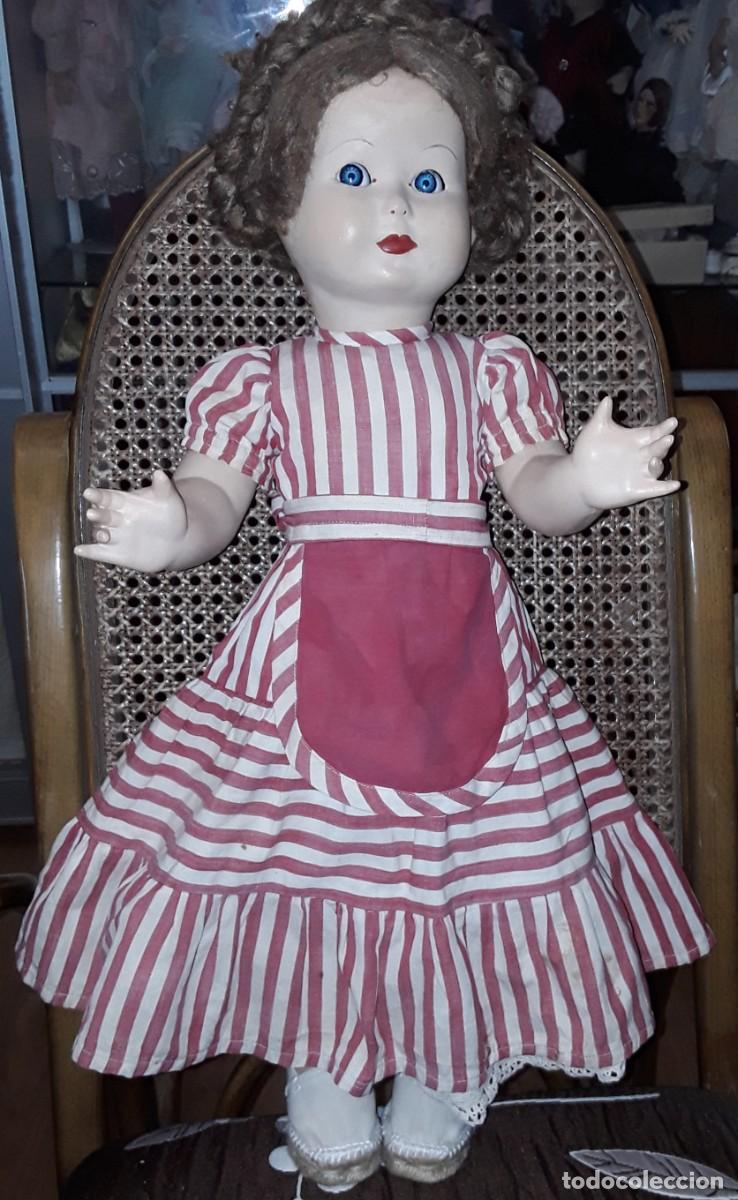 Mu&ntilde;ecas celuloide: Mu&ntilde;eca antigua celuloide - Foto 3