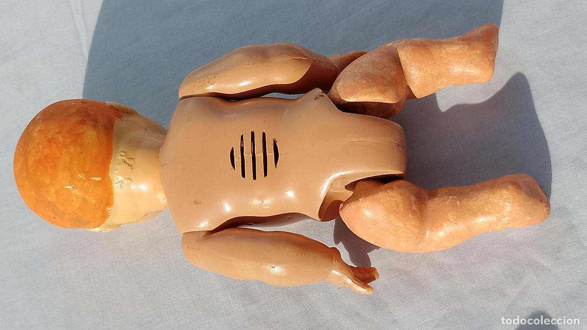 Mu&ntilde;ecas celuloide: Antiguo mu&ntilde;eco beb&eacute; de los a&ntilde;os 50 - Foto 5