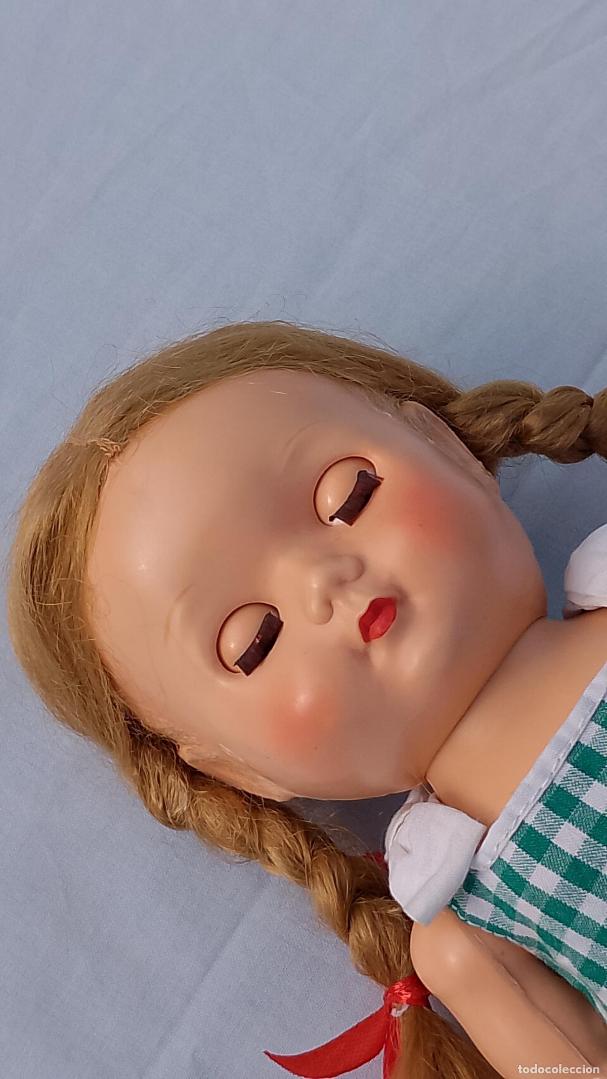Mu&ntilde;ecas celuloide: Antigua mu&ntilde;eca inglesa de los a&ntilde;os 50 - Foto 6