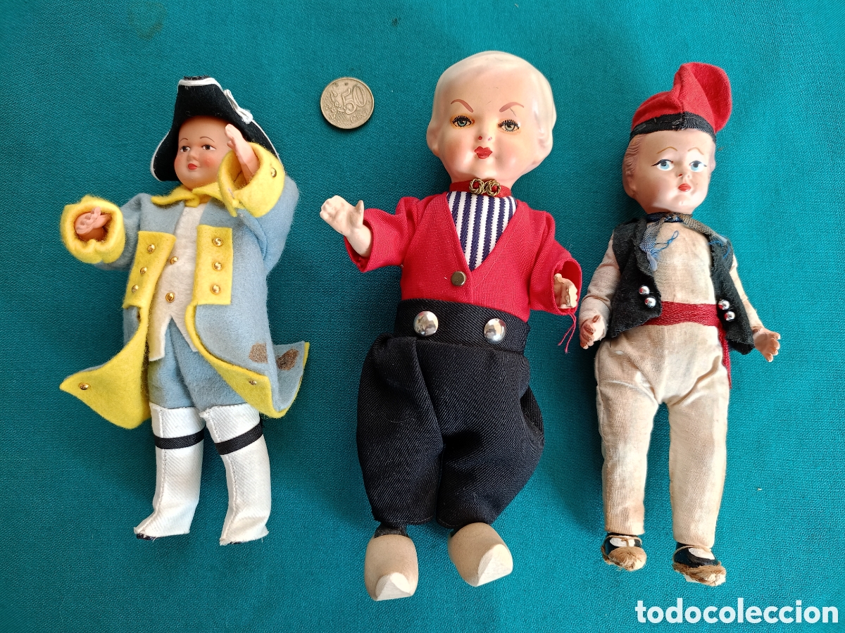 Mu&ntilde;ecas celuloide: ANTIGUOS MU&Ntilde;ECOS DE CELULOIDE. - Foto 1