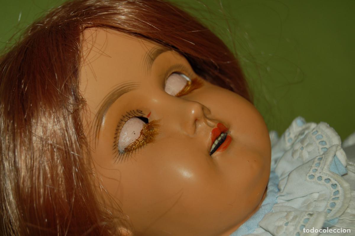 Mu&ntilde;ecas celuloide: mu&ntilde;eca de celuloide y cabretilla kammer & reinhardt - Foto 5