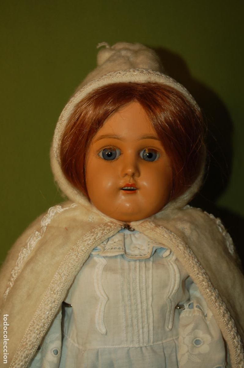Mu&ntilde;ecas celuloide: mu&ntilde;eca de celuloide y cabretilla kammer & reinhardt - Foto 9