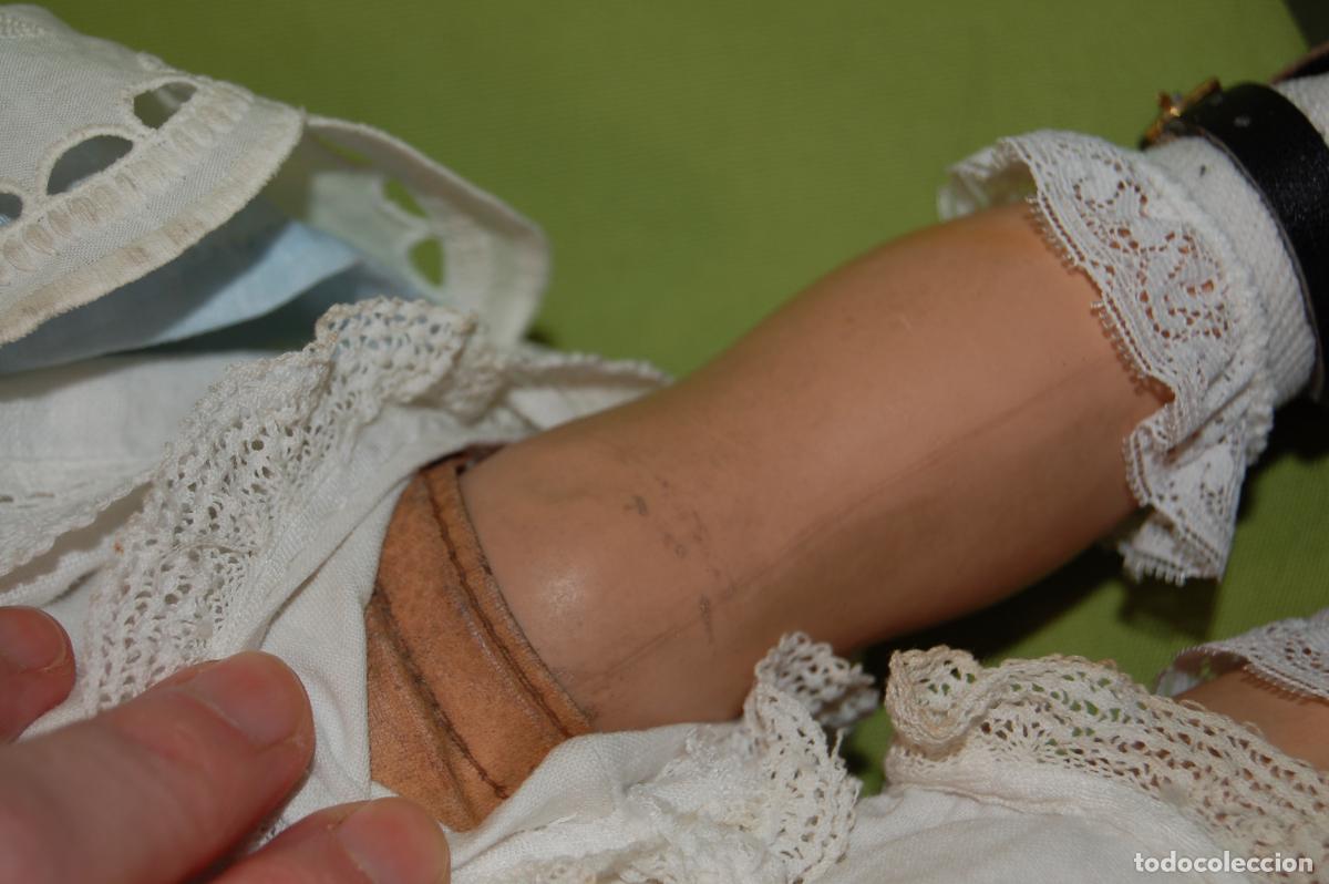 Mu&ntilde;ecas celuloide: mu&ntilde;eca de celuloide y cabretilla kammer & reinhardt - Foto 11