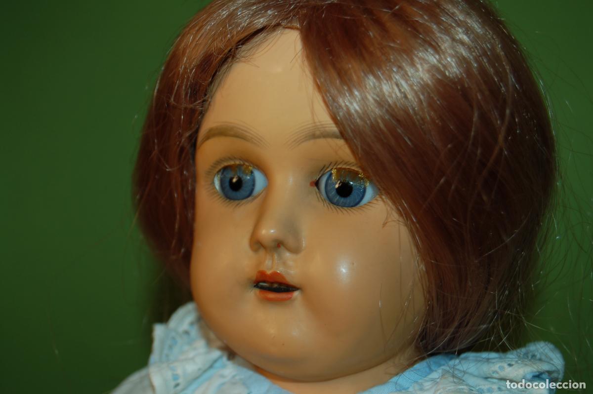 Mu&ntilde;ecas celuloide: mu&ntilde;eca de celuloide y cabretilla kammer & reinhardt - Foto 14