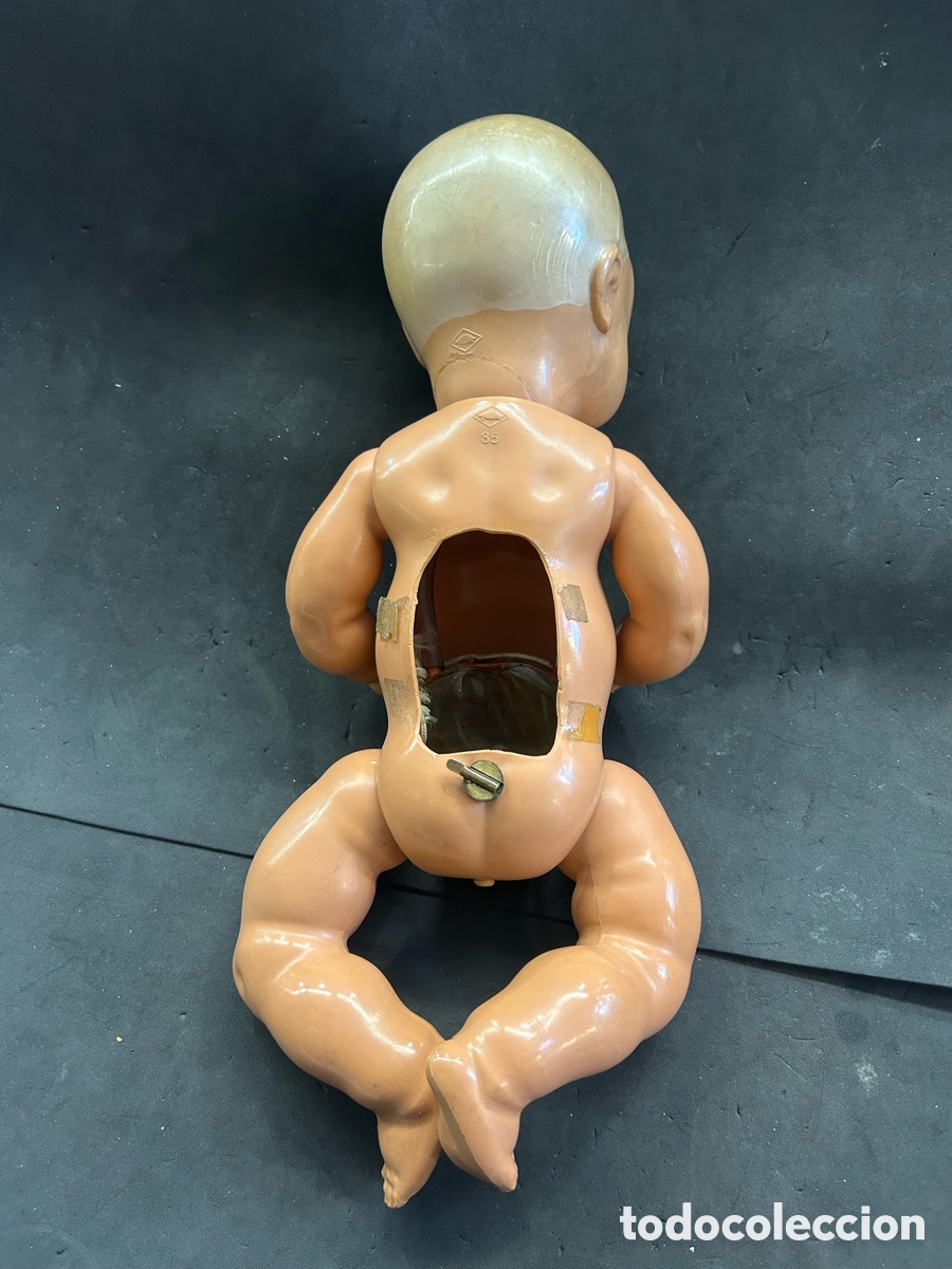 Mu&ntilde;ecas celuloide: Mu&ntilde;eca Schildkrot 35 marca tortuga, Celuloide - Foto 3