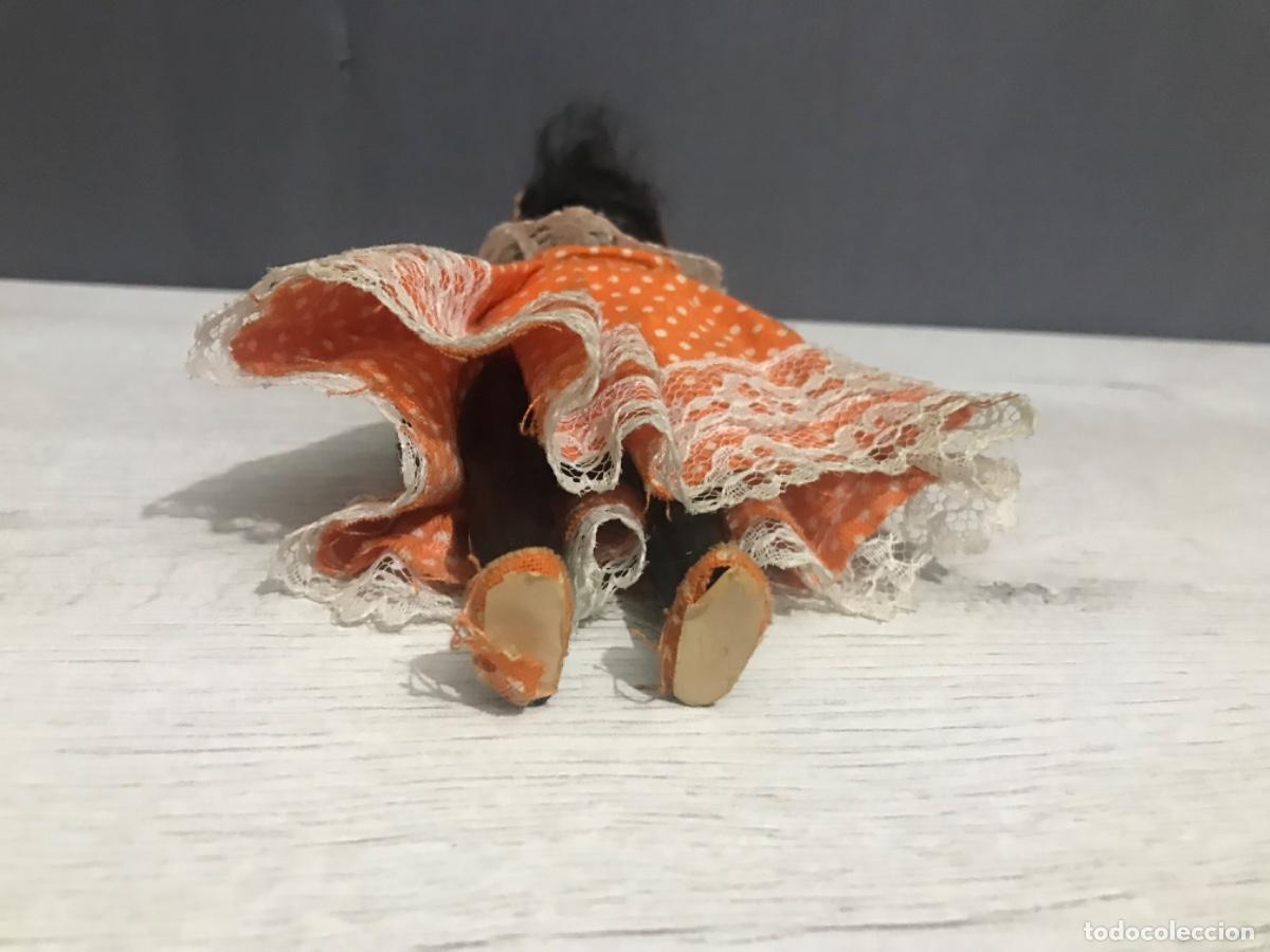 Mu&ntilde;ecas celuloide: Mu&ntilde;eca regional negra de pl&aacute;stico o celuloide - Foto 2