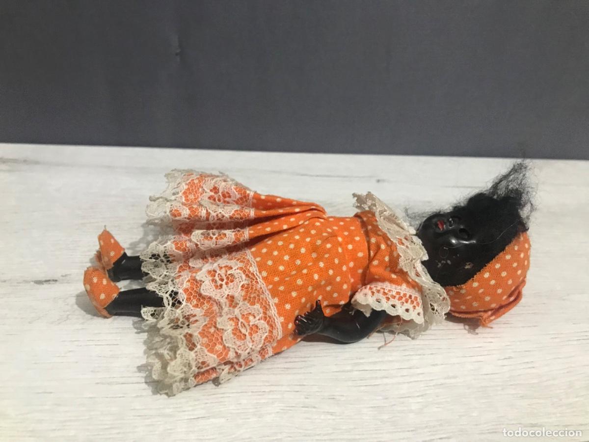 Mu&ntilde;ecas celuloide: Mu&ntilde;eca regional negra de pl&aacute;stico o celuloide - Foto 5