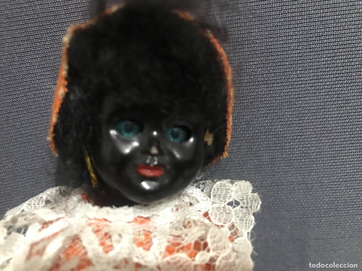 Mu&ntilde;ecas celuloide: Mu&ntilde;eca regional negra de pl&aacute;stico o celuloide - Foto 7