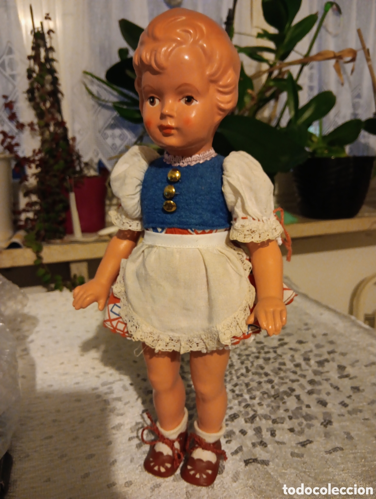Mu&ntilde;ecas celuloide: Preciosa mu&ntilde;eca de celuloide de 1920 - Foto 2