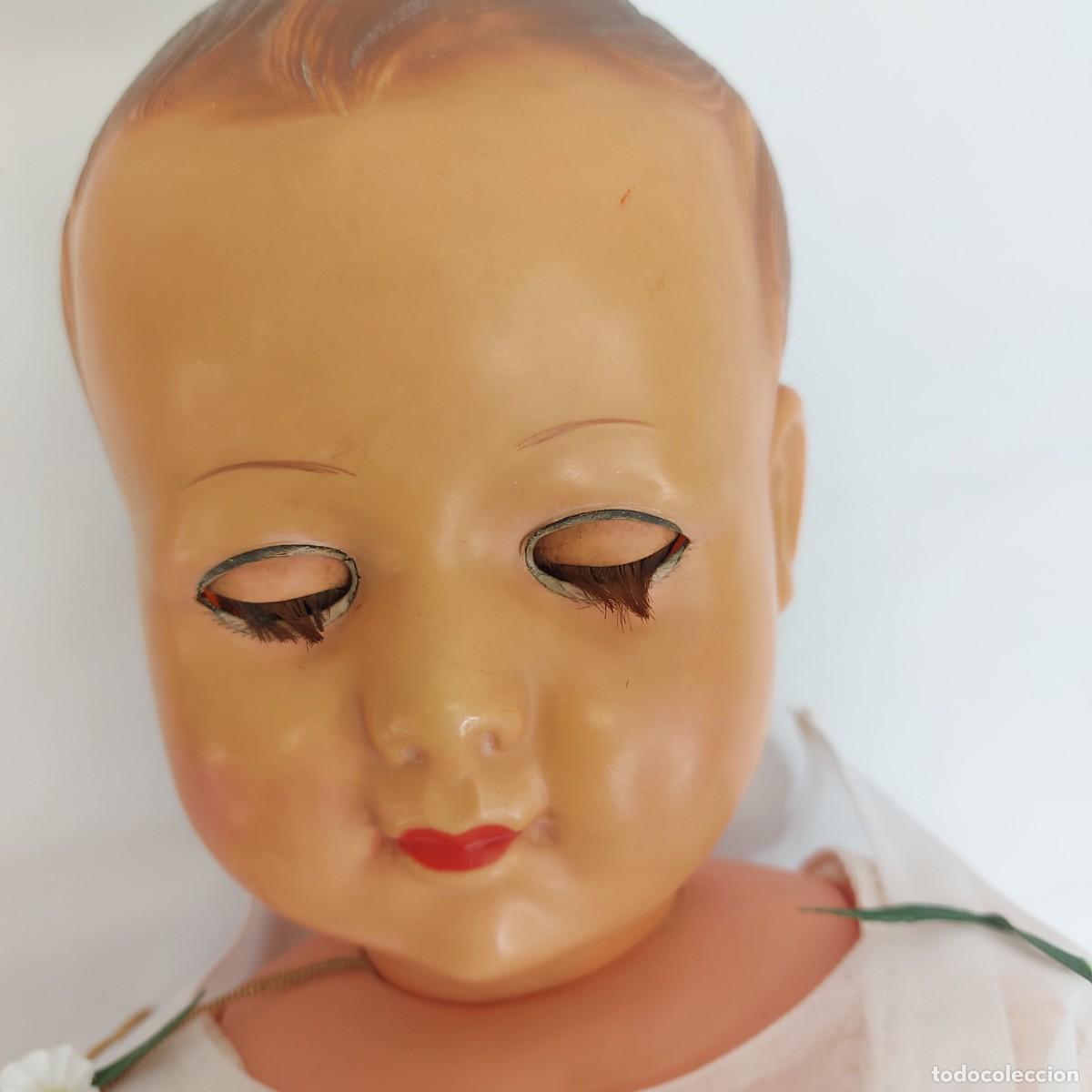 Mu&ntilde;ecas celuloide: MU&Ntilde;ECO DE MARCA FRANCESA PARA REPARAR, MIDE UNOS 50cm. - Foto 7