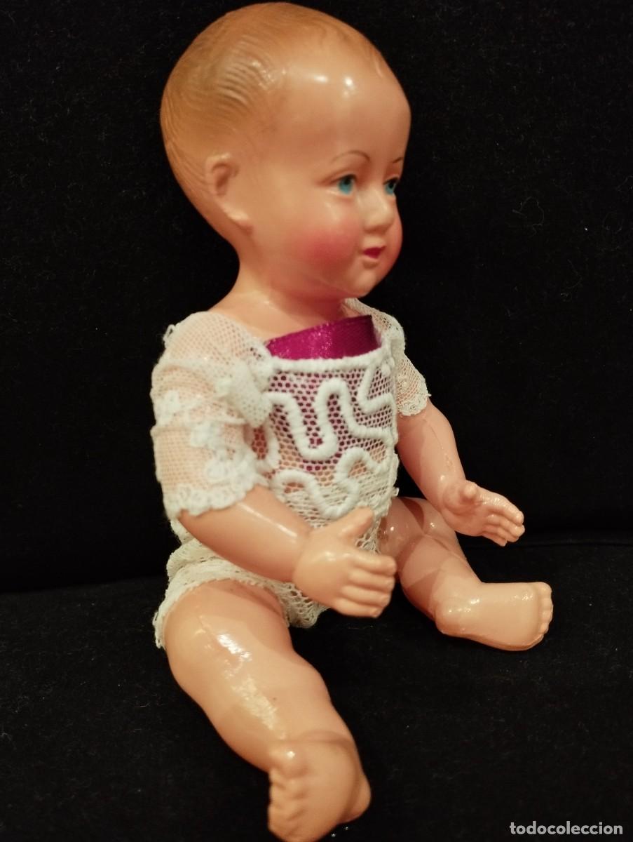 Mu&ntilde;ecas celuloide: Antiguo Mu&ntilde;eco Petitcollin - Foto 2
