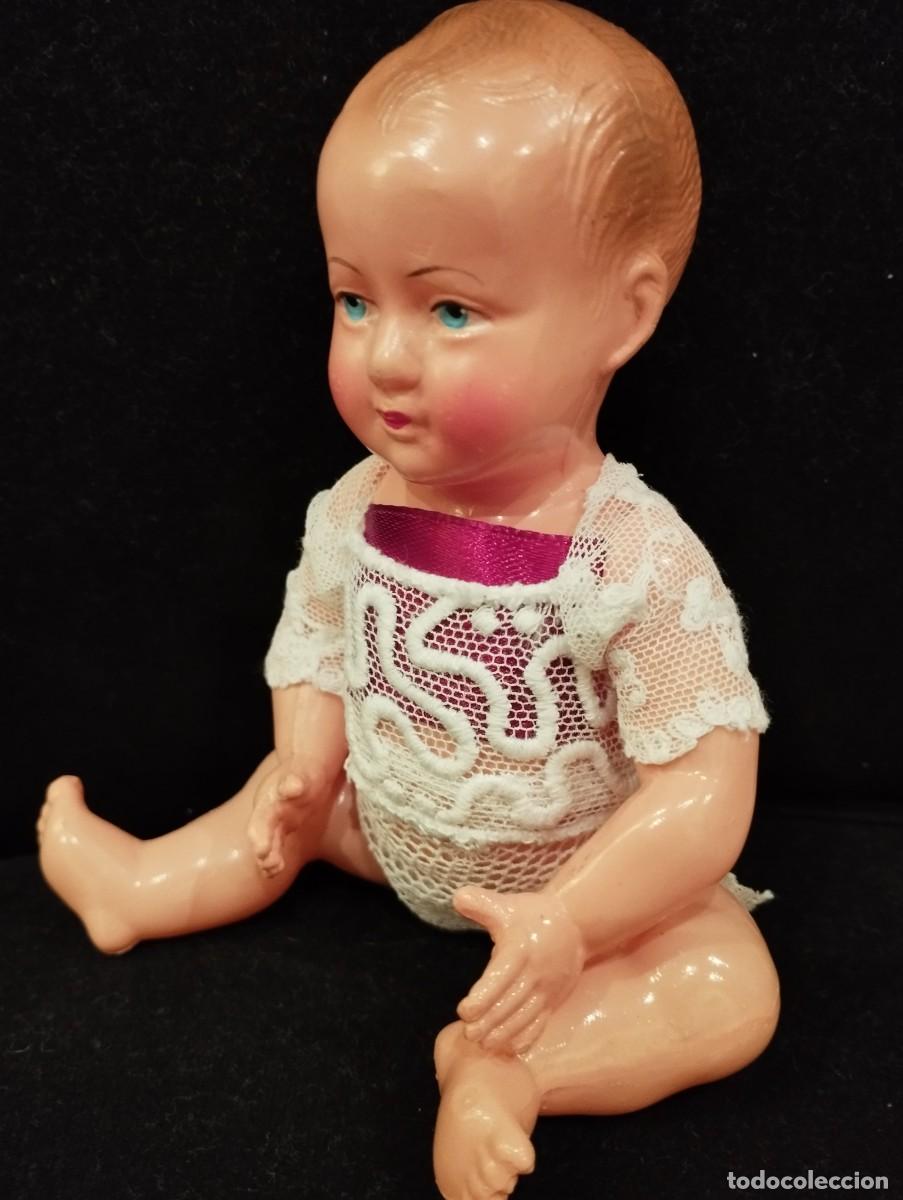 Mu&ntilde;ecas celuloide: Antiguo Mu&ntilde;eco Petitcollin - Foto 3