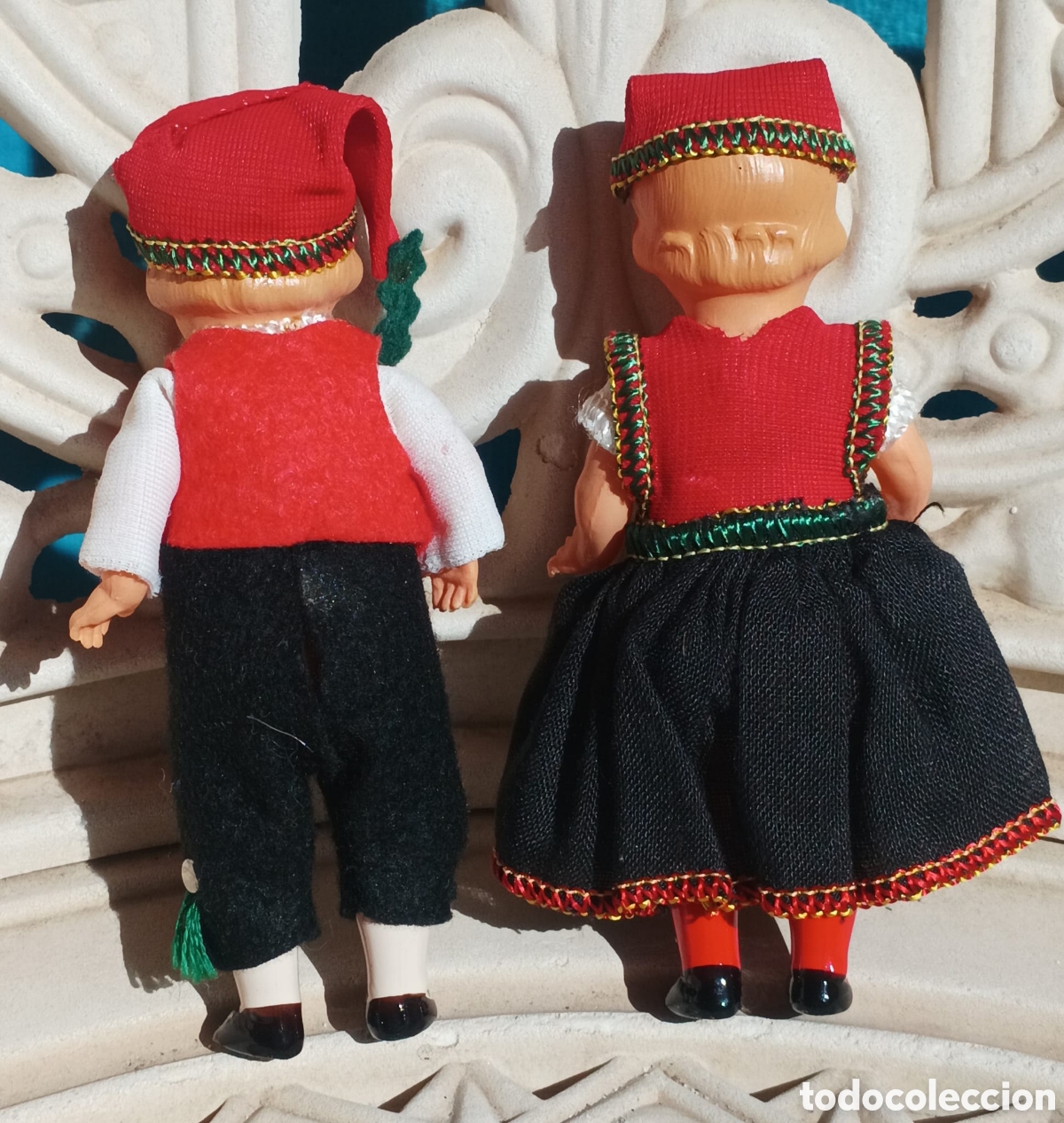 Mu&ntilde;ecas celuloide: Pareja de mu&ntilde;ecos celuloide Minerva Germany antiguos. - Foto 3