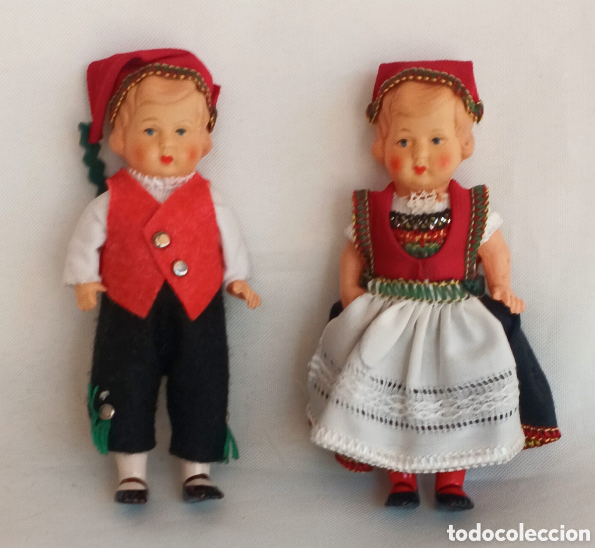 Mu&ntilde;ecas celuloide: Pareja de mu&ntilde;ecos celuloide Minerva Germany antiguos. - Foto 9
