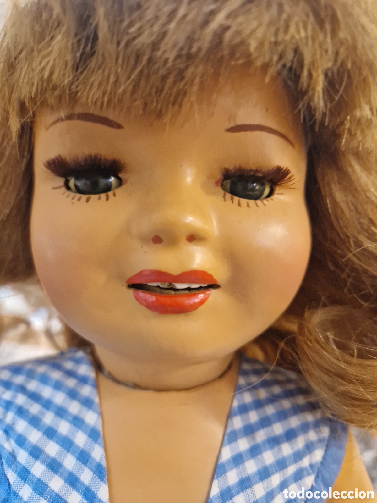 Mu&ntilde;ecas celuloide: Mu&ntilde;eca de celuloide Cayetana 1&ordm; &eacute;poca - Foto 3