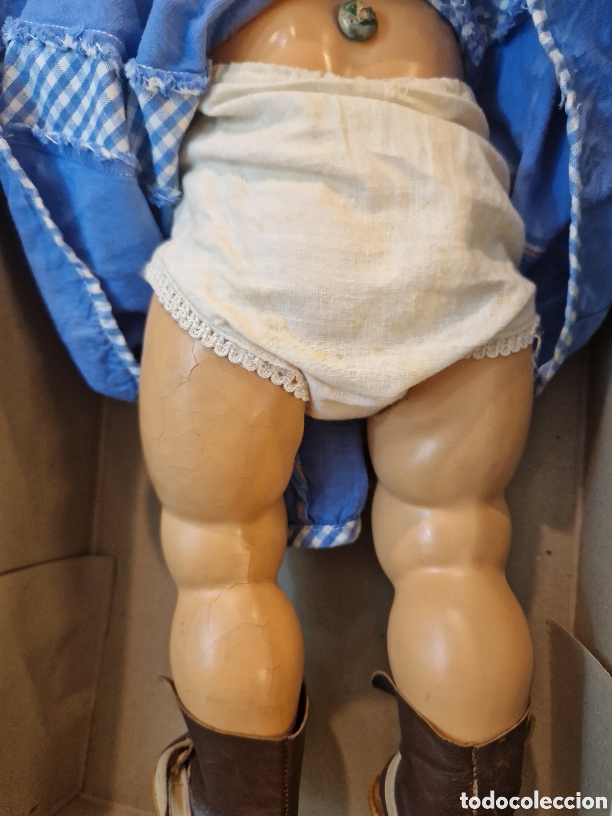 Mu&ntilde;ecas celuloide: Mu&ntilde;eca de celuloide Cayetana 1&ordm; &eacute;poca - Foto 7