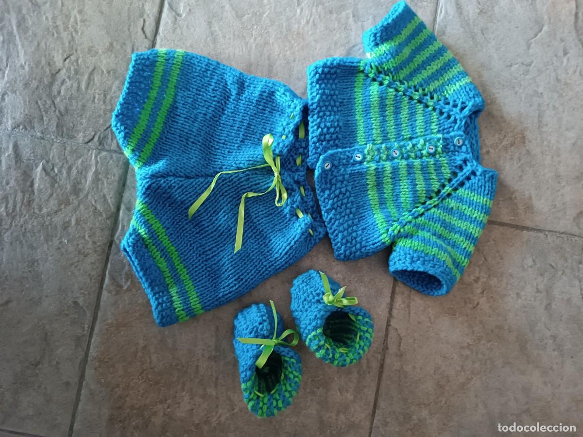 Mu&ntilde;ecas celuloide: CONJUNTO DE LANA PARA MU&Ntilde;ECO DE 50 A 60 cm - Foto 2