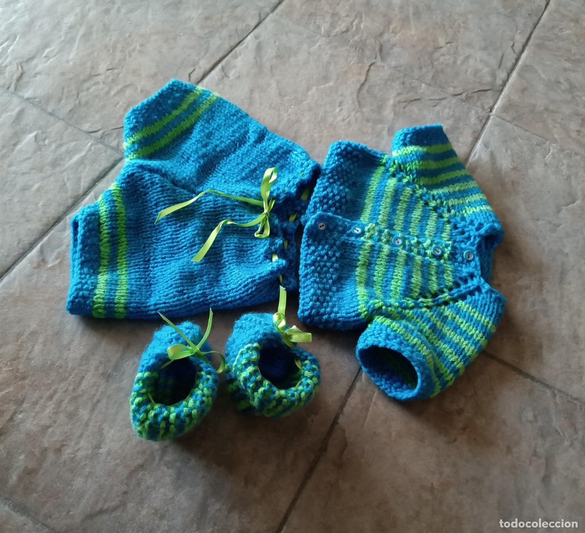 Mu&ntilde;ecas celuloide: CONJUNTO DE LANA PARA MU&Ntilde;ECO DE 50 A 60 cm - Foto 3
